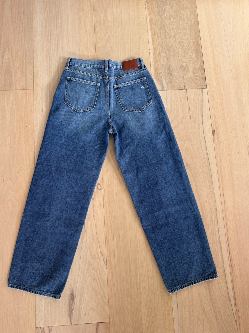 Hidden Jeans Alyx Highrise Baggy Jean Medium Dark Size 27 - Picture 7 of 8